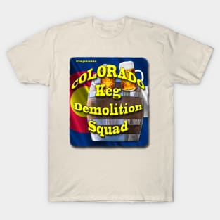 Colorado Keg Demolition Squad - Captain T-Shirt